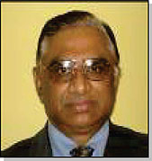 Head shot photo of the instructor, Raman K Patel, Ph.D., P.E.