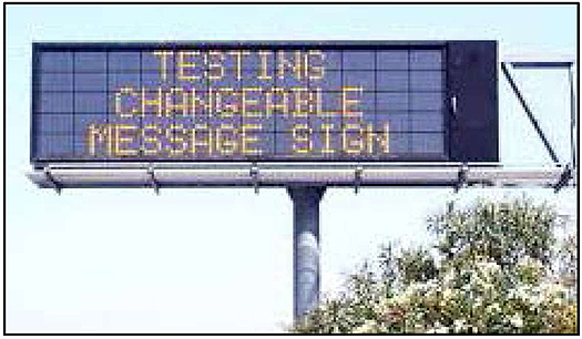 Performing Diagnostics to the DMS System The slide shows two DMS at bottom: one on left displays a Testing message without error, and one on right shows sign error-a letter T missing in the message.