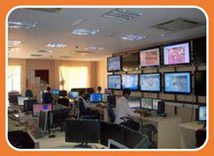 Author's relevant description: A photograph of the operations floor of the traffic management center