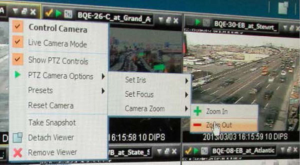 Typical Desired Camera Control Functions. Please see the Extended Text Description below.