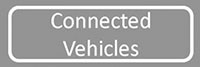 Gray label with the text "Connected Vehicles"