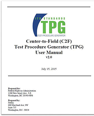 Test Procedure Generator (TPG) In image of TPG appears on the right side.