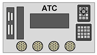 This slide depicts a graphic of an Advanced Transportation Controller to the right