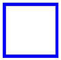 A blue colored box - corresponds with the color of the box used in the graphic on slide 22.