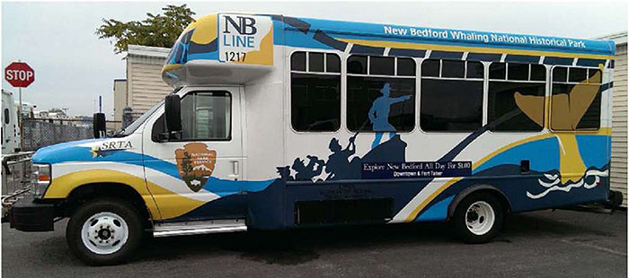 Example photo of a small transit bus.