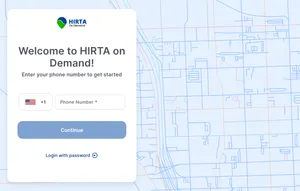 RideHIRTA mobile application download link