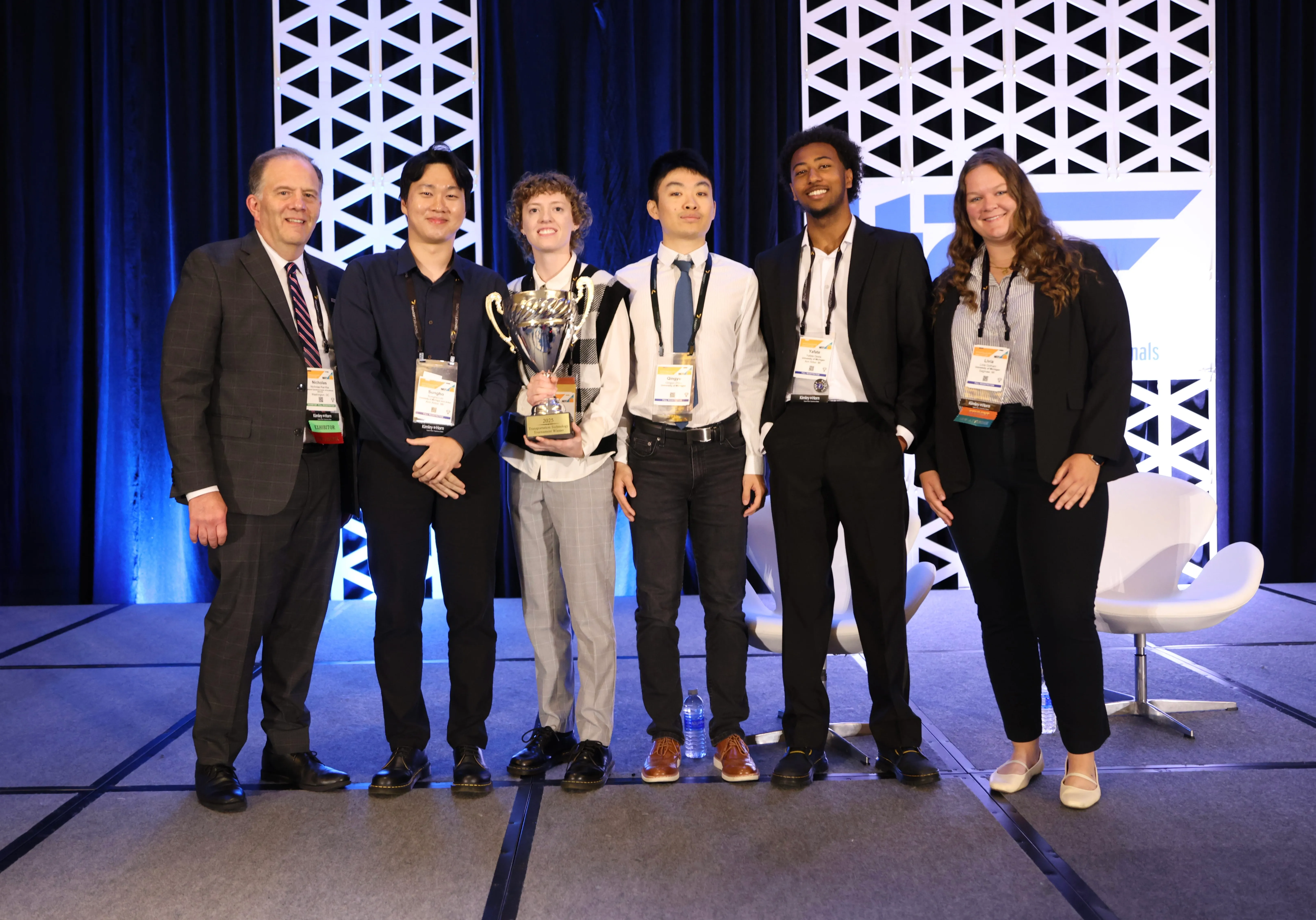 Winning team of the 2025 Transportation Technology Tournament