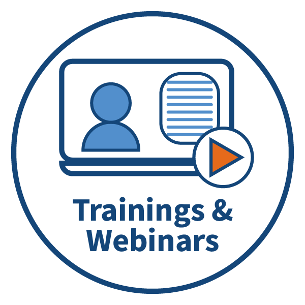 link to Trainings and Webinars