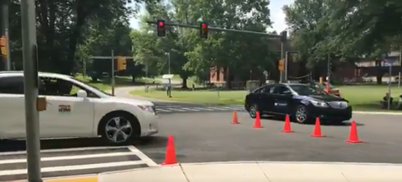 IMA alert between two vehicles