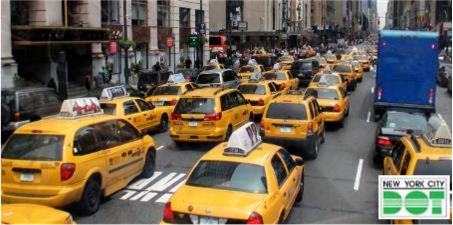 New York City DOT taxi photo