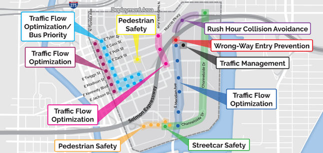 Connected Vehicle Pilot Deployment-Downtown Tampa